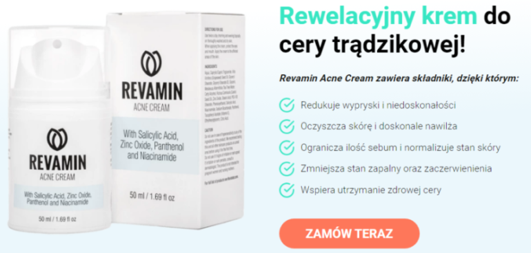Gdzie można go kupić i jaka jest cena Revamin Acne Cream?